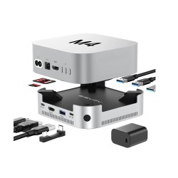 Acasis M001 10Gbps Mac mini M4 Dock &Dual -Bay SSD Enclosure