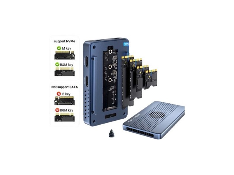 Acasis TBU405Max 8-in-1 40Gbps SSD Enclosure & Dock Compatible with Thunderbolt