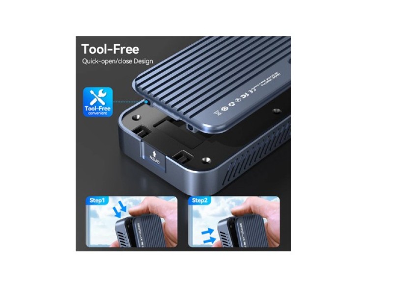 Acasis Thunderbolt 5 80Gbps M.2 NVMe SSD Enclosure