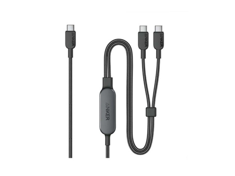 ANKER A8895 USB C TO DUAL USB C CABLE 140W 1.2M