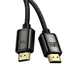 BASEUS HDMI 8K TO HDMI 8K CABLE 3M 8K X 60 HZ ZINC ALLOY (WKGQ000201)