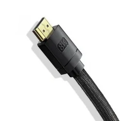 Baseus High Definition Series HDMI 8K Adapter Cable 2m Black CAKGQ-K01 Baseus High Definition Series HDMI 8K Adapter Cable 2m Black CAKGQ-K01
