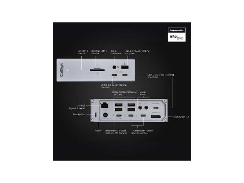 CalDigit TS4 Thunderbolt 4 Dock Station