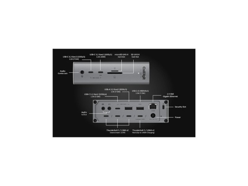 CalDigit TS5 Thunderbolt 5 Dock Station