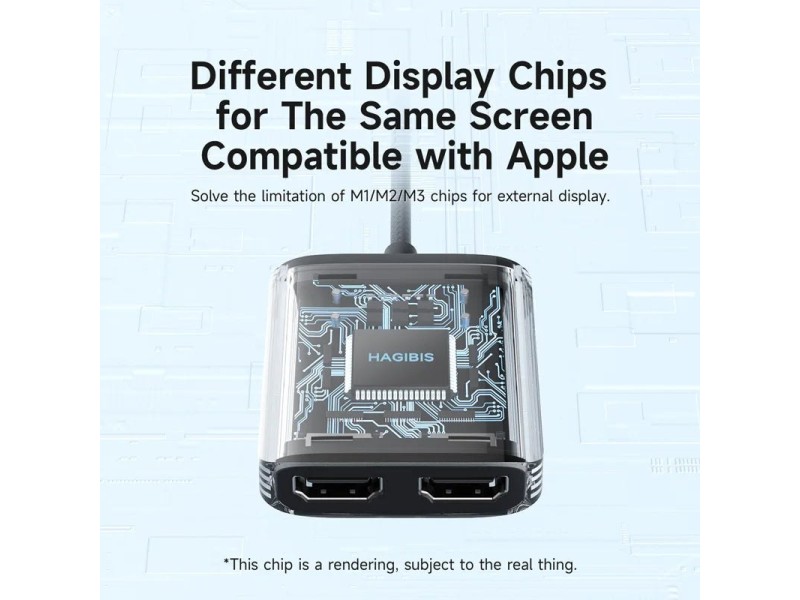 HAGIBIS HD08 USB3.0 TO HDMI CONVERTER