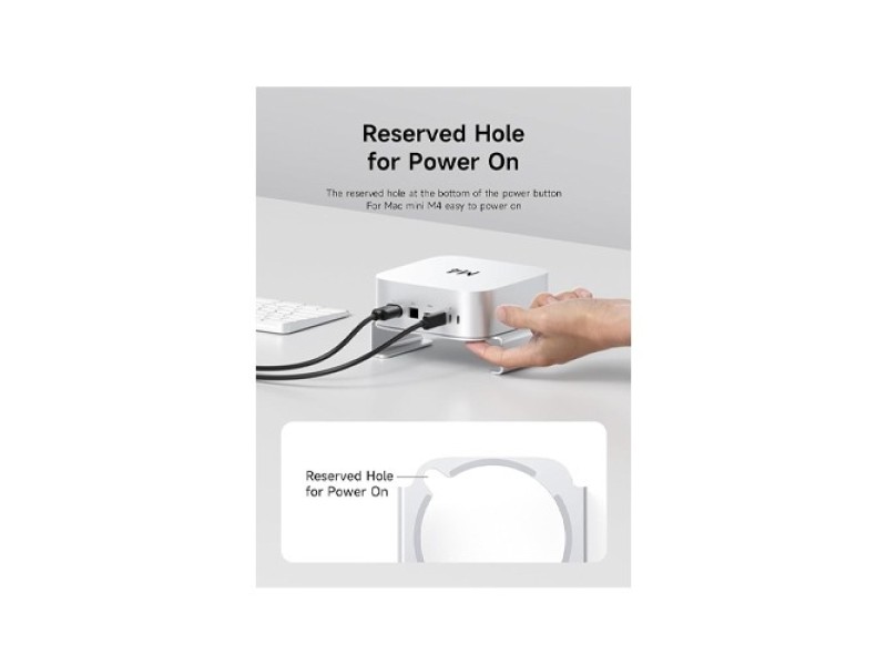 HAGIBIS MMS03 MAC MINI M4/M4PRO STAND