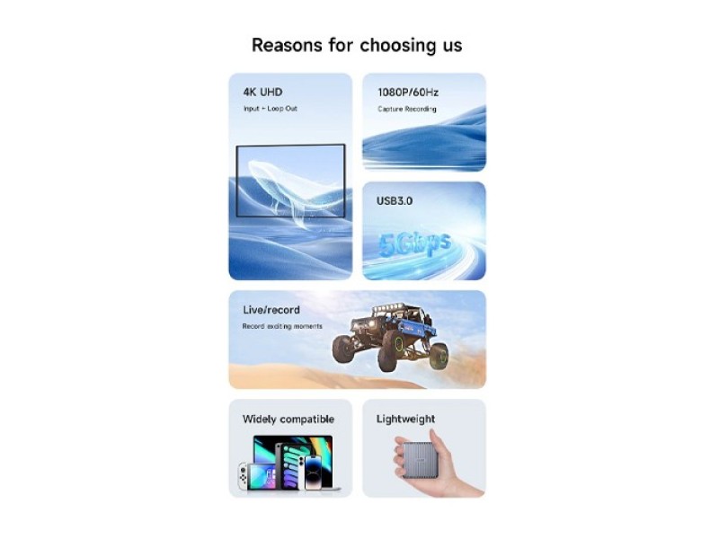 HAGIBIS MS2131 USB 3.0 HDMI CAPTURE CARD