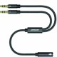 Joyroom SY-A05 2in1 Y-Splitter Headphone Audio Cable