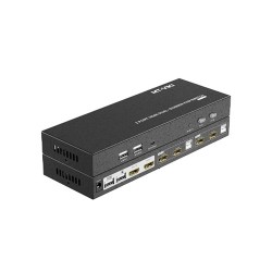 MT VIKI HK221 DUAL MONITOR HDMI 2 PORT 4K@60HZ KVM SWITCH