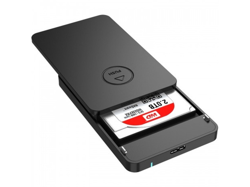 ORICO 2569S3 2.5INCH USB 3.0 SATA HDD/SSD ENCLOSURE BLACK