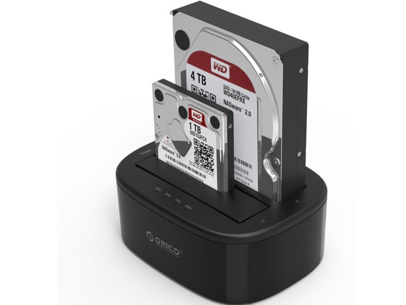 ORICO 6228US3-C 2.5 / 3.5INCH DUAL BAY USB 3.0 1 TO 1 CLONE HARD DRIVE DOCK
