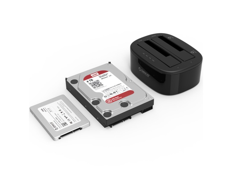 ORICO 6228US3-C 2.5 / 3.5INCH DUAL BAY USB 3.0 1 TO 1 CLONE HARD DRIVE DOCK