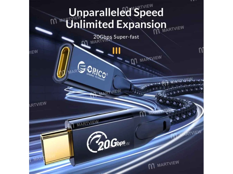 ORICO USB C EXTENSION CABLE CLY32 1M