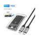 ORICO TC10-MS Transparent 5Gbps mSATA SSD Enclosure