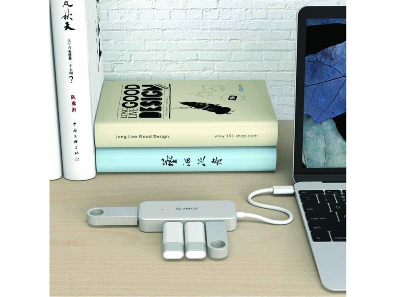 ORICO TC4U-U3 TYPE C USB 3.0 HUB WITH 4PORT USB-A