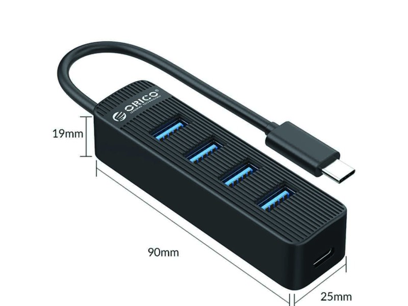ORICO TWC3-4A TYPE C 4PORT USB 3.0 HUB