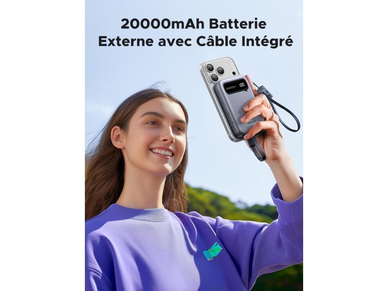 UGREEN PB525 (55141) 20000MAH 20W POWER BANK 