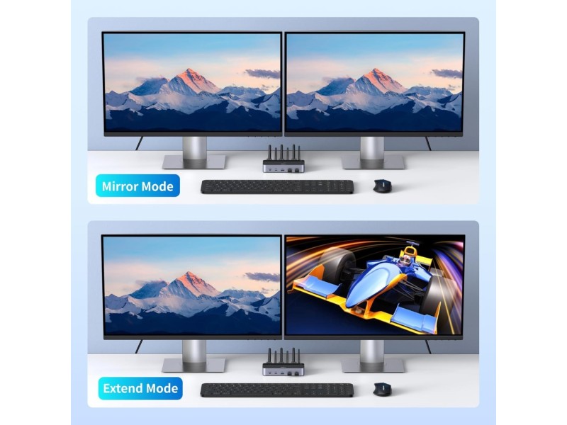 UGREEN 2 MONITOR 2 COMPUTER HDMI KVM SWITCH AK500(85719)