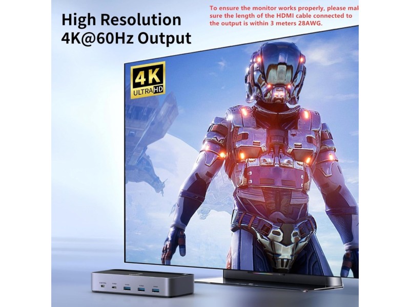 UGREEN 2 MONITOR 2 COMPUTER HDMI KVM SWITCH AK500(85719)