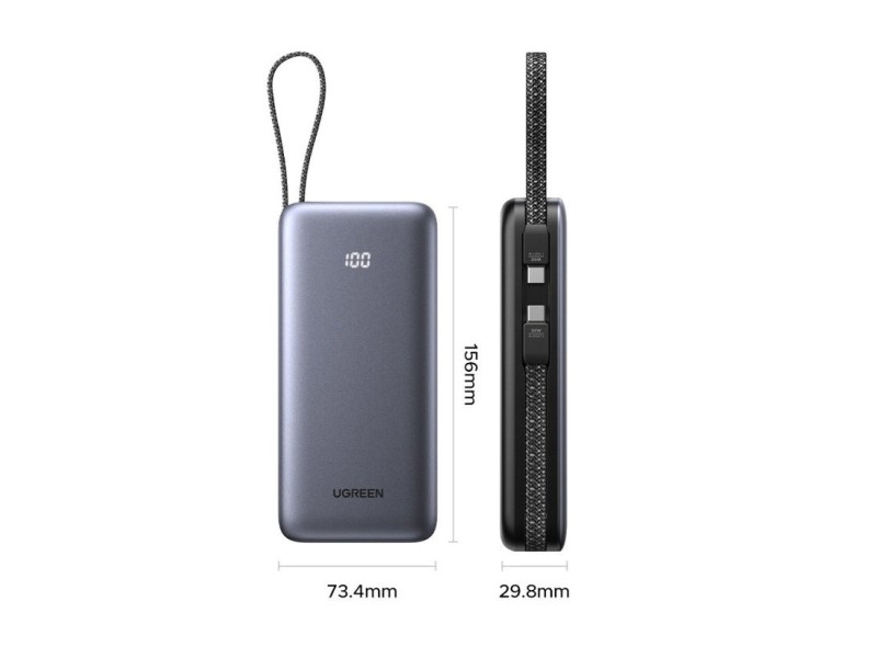 UGREEN PB528 (55985) 20000MAH 30W POWER BANK