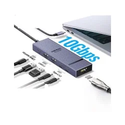 UGREEN 6 IN 1 USB C DOCKING STATION CM818 (45363)