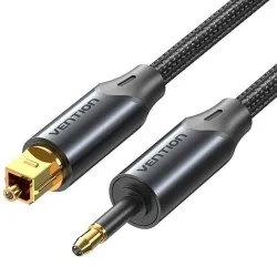 VENTION  TOSLINK TO MINI TOSLINK DIGITAL OPTICAL AUDIO CABLE 2M(BKCBG)