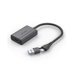VENTION USB C+USB A TO HDMI CONVERTER(ACYAH)