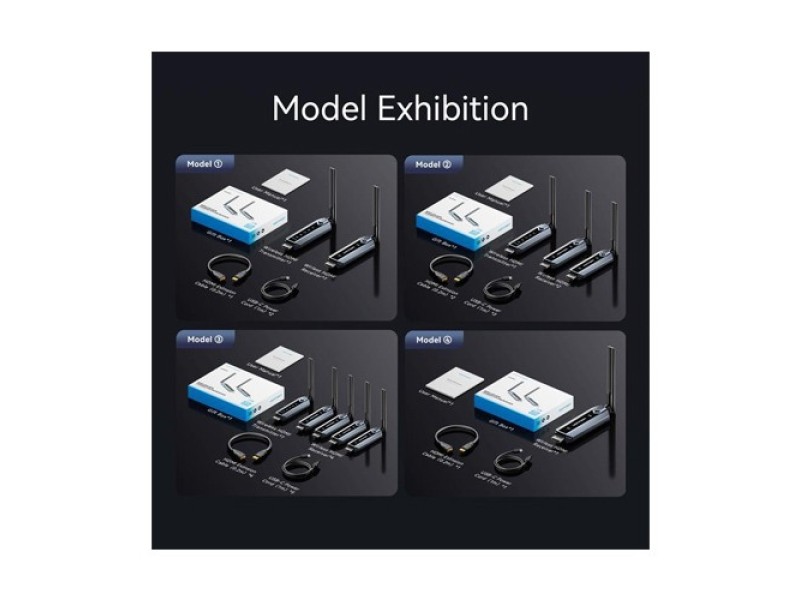 VENTION WIRELESS HDMI TRANSMITTER AND RECEIVER 200M (ADPH0-1)