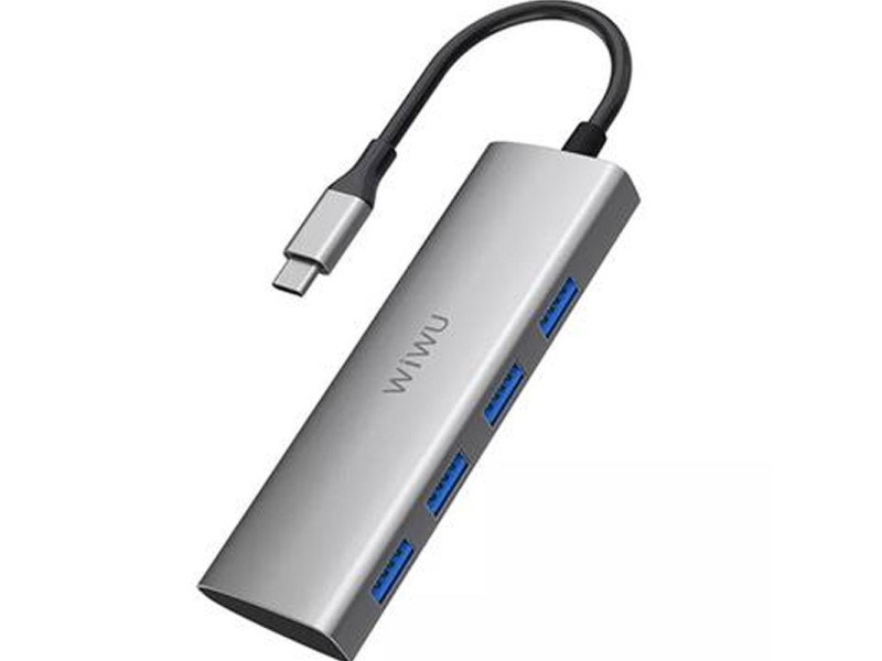 WIWU A440 ALPHA 4 IN 1 USB TYPE C  HUB 