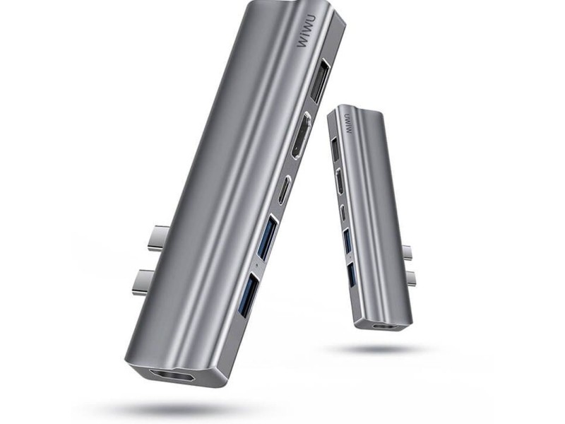 Wiwu T9 USB Type C 8 in 1 Hub 