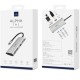 WIWU ALPHA A731HP 7 IN 1 TYPE C MULTIFUNCTION HUB