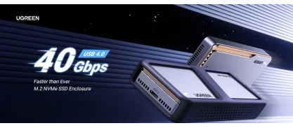 UGREEN 40GBPS M.2 NVME SSD ENCLOSURE CM850 (45368)
