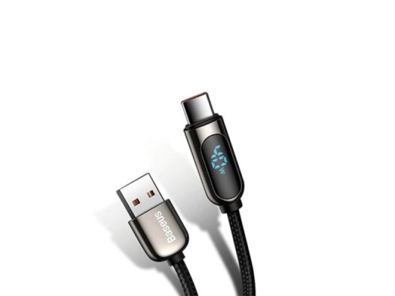 Baseus Display Type-C 5A 40W Fast Charging Data Cable