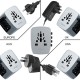 MOMAX 1- WORLD 4 USB UNIVERSEL TRAVEL ADAPTER