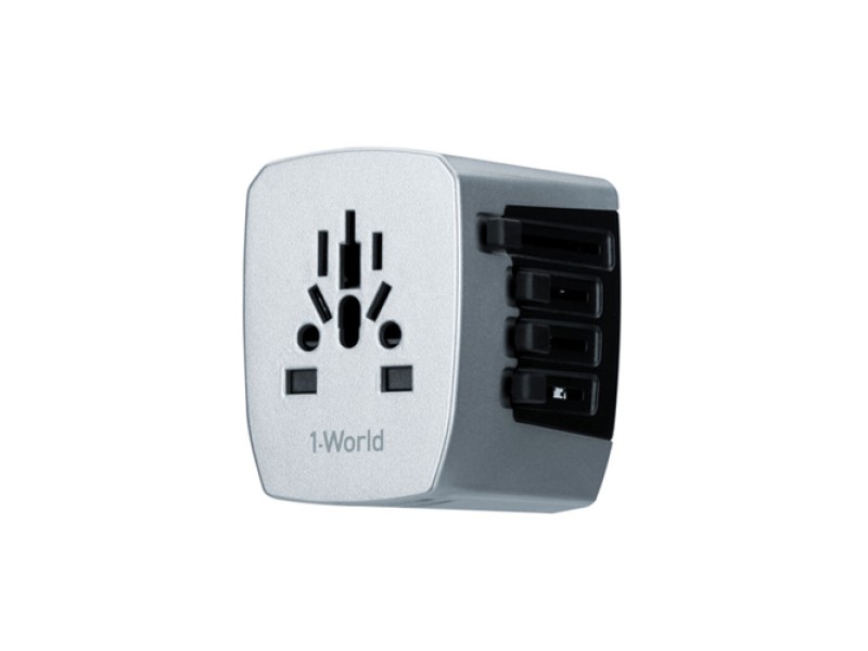 MOMAX 1- WORLD 4 USB UNIVERSEL TRAVEL ADAPTER