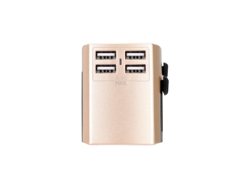 MOMAX 1- WORLD 4 USB UNIVERSEL TRAVEL ADAPTER
