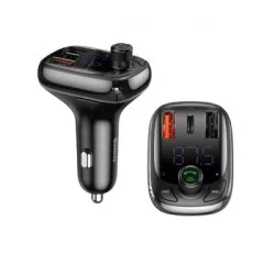BASEUS S-13 T-TYPE BLUETOOTH MP3 CAR CHARGER