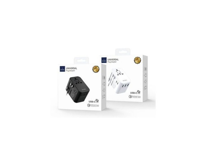 WIWU UA-303 Universal Adapter with Type-C Ports