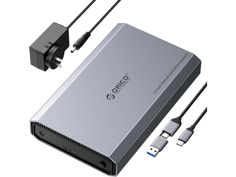 ORICO 3.5 INCH TYPE C HARD DRIVE ENCLOSURE (DD35-C3)