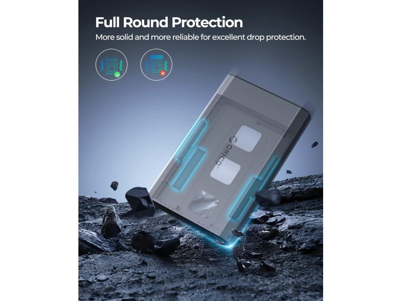 ORICO 3.5 INCH TYPE C HARD DRIVE ENCLOSURE (DD35-C3)