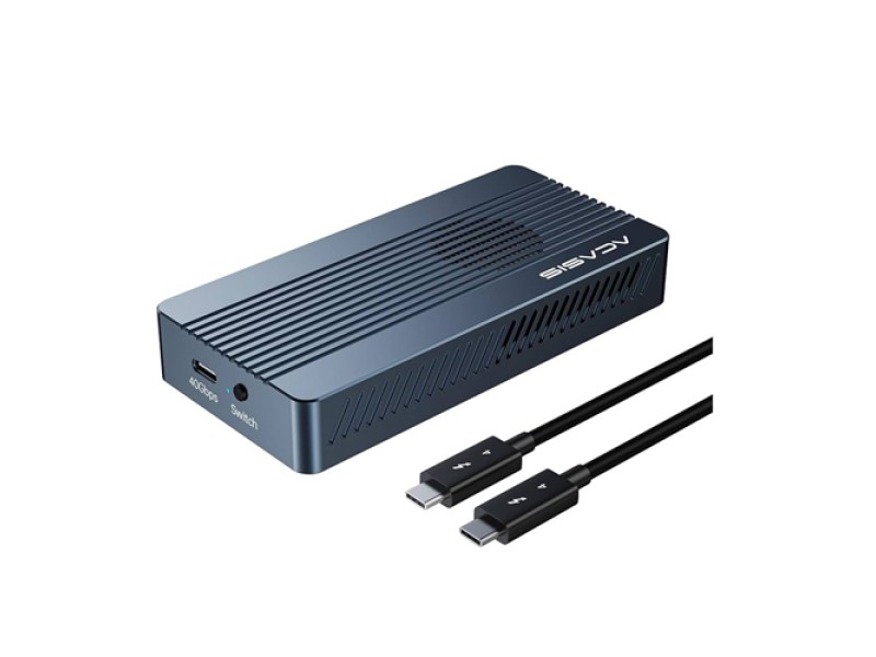 ACASIS TBU405 PRO M1 40GBPS  M.2 NVME THUNDERBOLT 3/4 USB 4 SSD ENCLOSURE