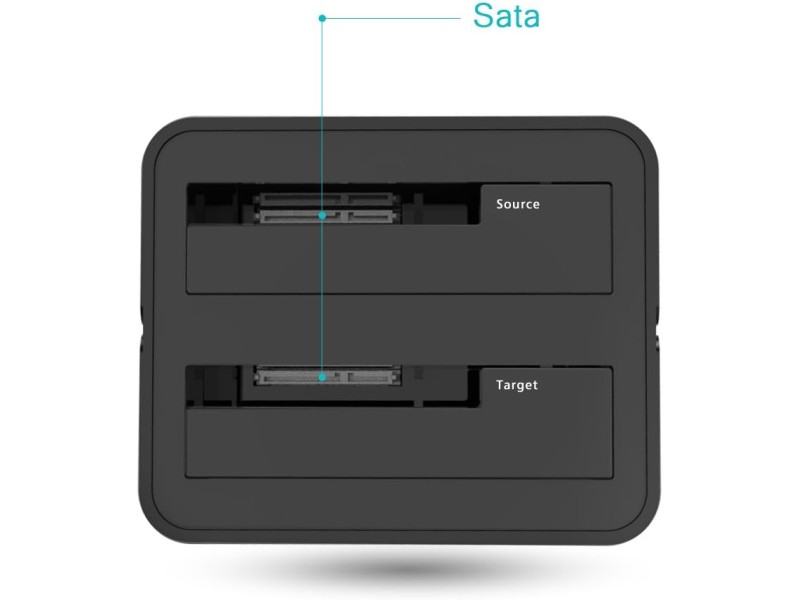 WAVLINK USB 3.0 DUAL BAY DOCKING STATION (WL-ST334UA)