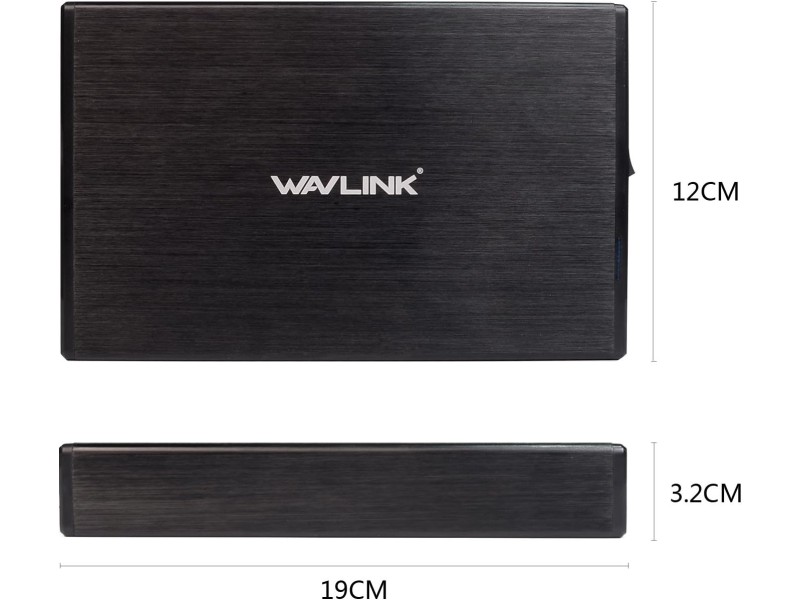 WAVLINK 3.0 TO SATA HARD DRIVE ENCLOSURE (WL-ST337)
