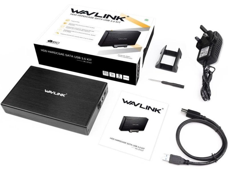 WAVLINK 3.0 TO SATA HARD DRIVE ENCLOSURE (WL-ST337)