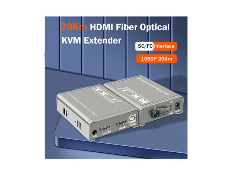 HDMI FIVER KVM EXTENDER 20KM