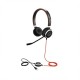 Jabra Evolve 40 DUO USB And 3.5mm jack Black Headphone
