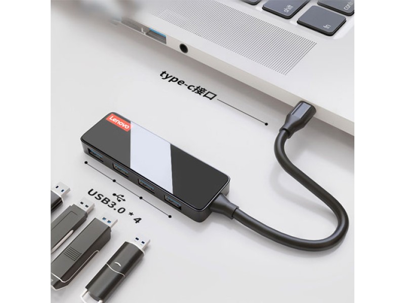 LENOVO C602 TYPE C 4 PORT HUB