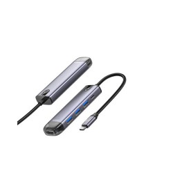 MCDODO HU-7750 5-in-1 USB-C Hub Type-C to USB 3.0×3 + HMDI + PD Adapter