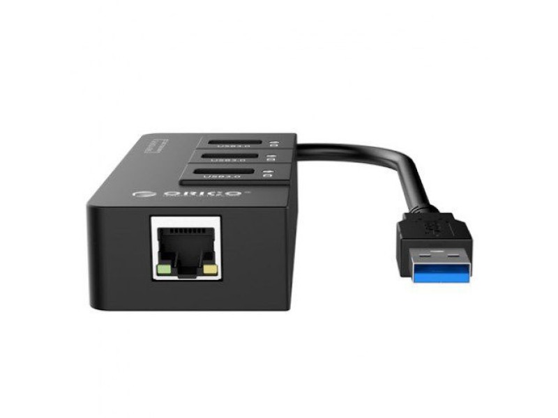 ORICO HR01-U3 USB 3.0 HUB WITH GIGABIT LAN ADAPTER