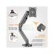 Kaloc KLC-DS200 Adjustable Single Arm Monitor Desktop Mount Stand